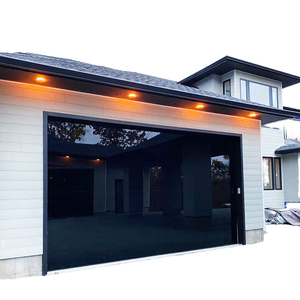 Modèle Avancé 120 - Panneaux en Verre Trempé Dépoli Antivol Automatique avec Cadre en Aluminium Anodisé, Design Moderne Finition Noire - Product Image 4