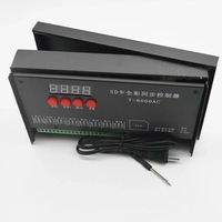 Contrôleur de Pixels LED SXZM T-8000Ac 220V RGB, Programmable, 8 Canaux de Sortie, Synchronisation de 8192 Pixels Avec Carte SD