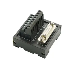 DB15 relay terminal block industrial control module DIN rail mount adapter board replacement ADAM-3909 connector