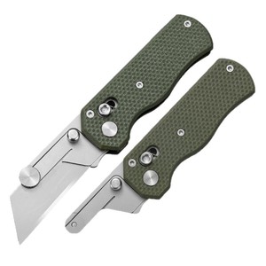 Cuchillo utilitario portátil, plegable, afilado, adecuado para acampar, defensa personal al aire libre, manualidades, cuchillo multifuncional, se puede usar - Product Image 5