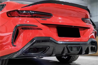 Pour M850i 840i M Sport 2020 2021 Série 8 G16, kit de diffuseur arrière en fibre de carbone véritable de haute qualité, nouvelle qualité supérieure, ajustement parfait