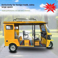 Tricycle Tuk Tuk à Trois Rangées pour 9 Personnes, Vente en Gros Usine, Bon Prix, Gagnez de l'Argent, Tricycle à Trois Roues