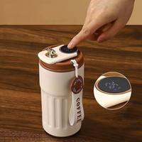 Mug de voyage isotherme en acier inoxydable à double paroi avec affichage LED intelligent de la température