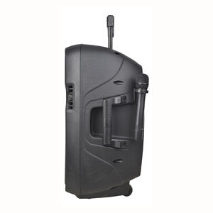 ความถูกต้องเสียงโปร PML12AVH 100วัตต์12นิ้วคาราโอเกะพลังงานแบบชาร์จไฟที่ใช้งานลำโพงกล่องที่มี2ch VHF ไมโครโฟนไร้สาย - Product Image 2