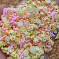 500g/Sac Vente Chaude Tranches de Pâte Polymère de Noël de Haute Qualité pour Bricolage, Colle Crème, Nail Art et Artisanat – Vente en Gros