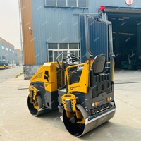 Compacteur à rouleaux léger de 1,5 tonne - Rouleau compresseur de route léger avec une excellente performance de compactage, idéal pour les espaces étroits