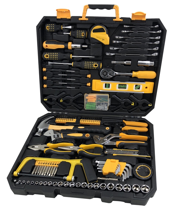 218 Piece Household Auto Repair Tool Set Tool Kits Home Screwdriver Repair Hand Tool Set Kit Box Toolbox Combo Storage