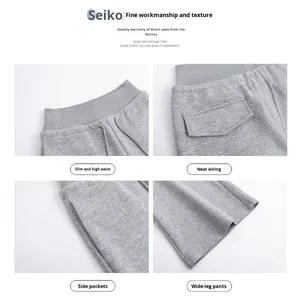 <span class=keywords><strong>Pantalon</strong></span> de survêtement vintage rose taille haute coupe bootcut pour <span class=keywords><strong>femme</strong></span>, décontracté <span class=keywords><strong>et</strong></span> sportif, Printemps Automne 2025 - Product Image 4
