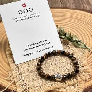 Pulsera de Piedra Natural con Cuentas de Vidrio Coloridas, Talismán de la Suerte, de Primera Calidad, Económico, para Pedidos al por Mayor y Personalización - Product Image 5
