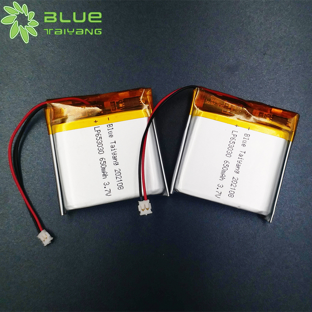 653030 650mah Rechargeable Lipo Battery for ipod Classic 2.405wh 3.7v 650mah Battery