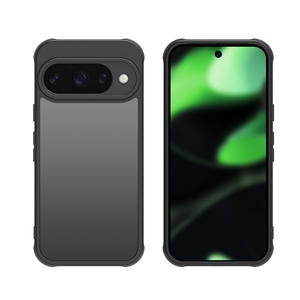 Overseas Pixel 10 Google 10Pro Compatible dos en uno anticaída translúcido esmerilado PC funda para teléfono móvil Protector de cámara para <span class=keywords><strong>A53</strong></span> - Product Image 3