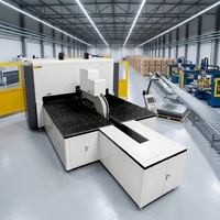 Centre de pliage automatique LCLZ Multibend 2500 mm pour panneaux flexibles, centre de pliage CNC pour panneaux en acier inoxydable et aluminium, machine à plier les tôles