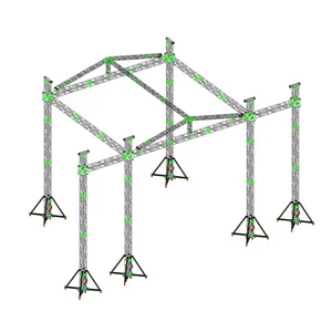 高品质屋顶桁架，带便携式舞台桁架展示扬声器桁架系统，用于销售