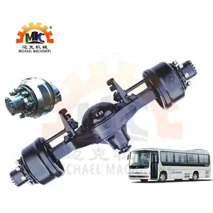 Air Drum Brakes 8Ton Capacity Rear Wheel Drive Axle für 12 tonnen Isuzu Bus mit 8 Wheel Hub Bolts