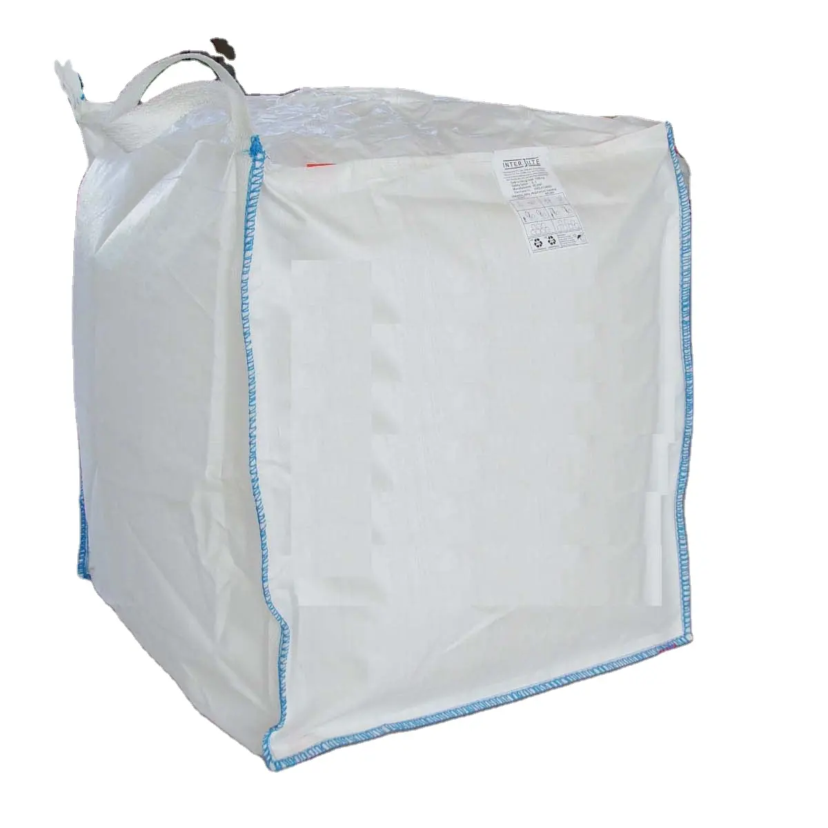 PP Woven Jumbo Bag and Transparent PE inner liner bag Fibc bulk Bag