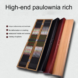 Scatola galleggiante in legno di sicomoro 20L capacità attrezzatura preferita accessori per attrezzatura da pesca per uso esterno fiume torrente - Product Image 2