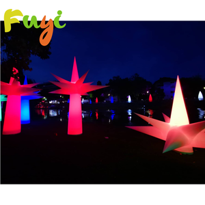Modelo de Árbol de Estrellas Inflable con Iluminación, Decoración Inflable para Eventos - Product Image 4