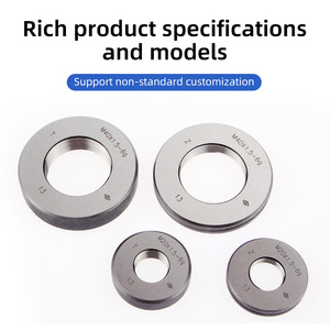 1पीसी एम4 एम5 एम6 एम8 एम10 एम12 एम14 एम16 एम22 एम27 एम30 6जी जेड मीट्रिक थ्रेडेड रिंग गेज, बाहरी पास स्टॉप, थ्रेड पास स्टॉप को मापने - Product Image 3