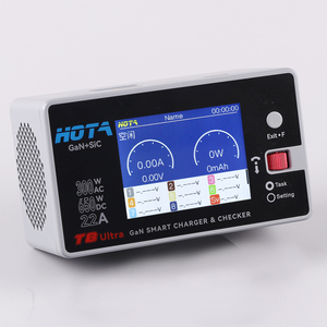Chargeur intelligent HOTA T8 Ultra GaN en matériau composite AC300W DC650W 1-8S pour batteries LiPo/Li-ion, chargeur rapide et équilibrant pour drones RC - Product Image 6
