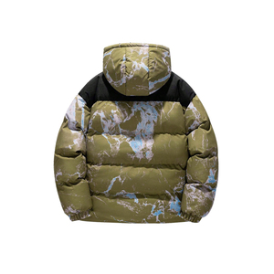 Veste matelassée personnalisé <span class=keywords><strong>Manteau</strong></span> à bulles Veste du Nord Parka d'hiver rembourrée en coton à <span class=keywords><strong>face</strong></span> épaisse pour hommes et femmes - Product Image 2