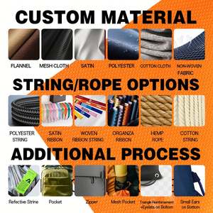 Logo personnalisé de haute qualité Sports Fitness Voyage Sac à dos étanche Sac à cordon en polyester - Product Image 5