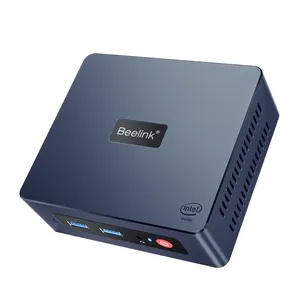 Mini S Gateway mini pc N5095 LPDDR4X 8GB súper pequeño dual LAN USB HD2.0 computadora de triple pantalla