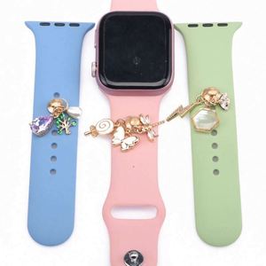 เครื่องรางสายนาฬิกาสำหรับตกแต่งสายนาฬิกาเครื่องรางโลหะสำหรับการออกแบบสายรัด iWatch - Product Image 1
