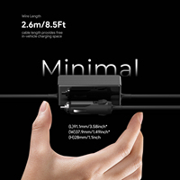 Adaptador D-Tap USB-C PD de 65W para Batería V-Mount Gold Mount, Fuente de Alimentación para Cámara Sony, Canon, Panasonic, Monitor de Cine, LED