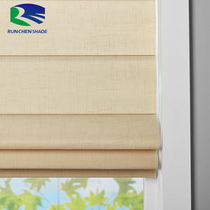 Décor Blackout <span class=keywords><strong>Gris</strong></span> <span class=keywords><strong>Lin</strong></span> Roman Blind Roman Sheer Rideau Pour Fenêtres Roman Blind Tissu Textile - Product Image 3