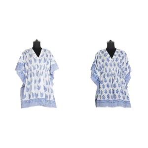 Vestido caftán corto sin mangas, elegante - Product Image 1