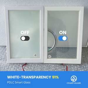 Vidrio Electrocrómico Laminado, Transparencia 84%, 88%, 91%, Opacidad Decorativa, Vidrio Inteligente PDLC para Privacidad <span class=keywords><strong>en</strong></span> Ventanas y Puertas Interiores - Product Image 5