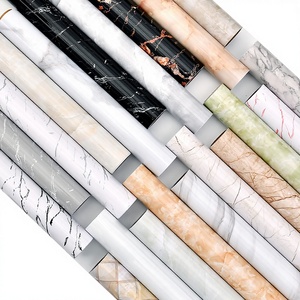 Papel Tapiz de PVC Moderno y Duradero, Textura de Mármol, <span class=keywords><strong>Autoadhesivo</strong></span>, Vinilo Impermeable, Resistente al Aceite y a Altas Temperaturas, Revestimiento <span class=keywords><strong>para</strong></span> Paredes - Product Image 2
