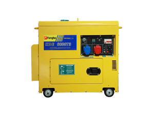 Générateurs diesel silencieux portables FH <span class=keywords><strong>MDG</strong></span> de petite taille 3KW/3KVA 5KW/5KVA 8KW/8KVA pour usage domestique, sortie monophasée AC, double refroidissement 50/60Hz - Product Image 3