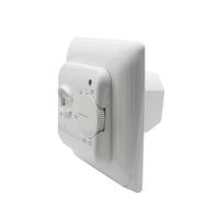 Termostat Pemanas Lantai Kamar Tradisional RTC70 16A Pengontrol Suhu Mekanis dengan Sensor NTC Eksternal 3m