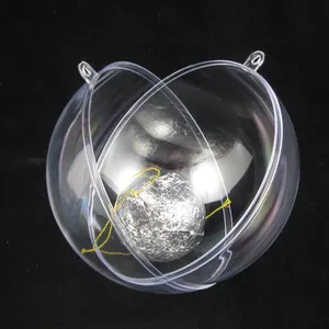 圣诞树装饰塑料透明透明球