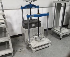 Máquina de corte manual HBP500, máquina de prensado manual de libros de 500mm máquina aplanadora de papel - Product Image 4