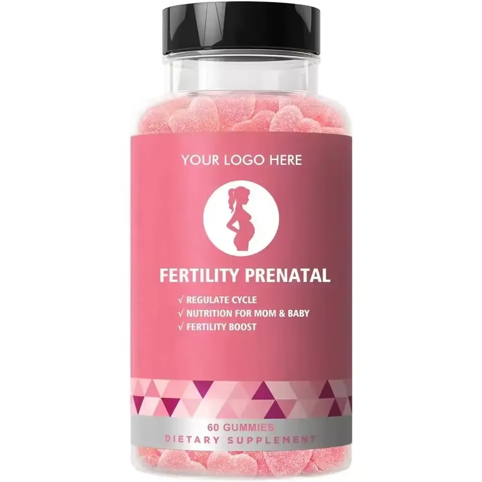 Nhãn hiệu riêng trước khi sinh Gummy bổ sung cho phụ nữ mang thai hệ thống miễn dịch tăng Vitamin tổng hợp trước khi sinh Gummies