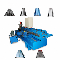 Ligne de formage de profilés pour volets métalliques avec dérouleur de bobines d'acier à commande PLC NaiGu pour machine à rouler les portes à volets métalliques