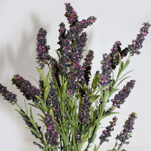 <span class=keywords><strong>Flores</strong></span> de <span class=keywords><strong>lavanda</strong></span> <span class=keywords><strong>artificiales</strong></span> hechas a mano para ramo de Año Nuevo DIY para fines decorativos - Product Image 4
