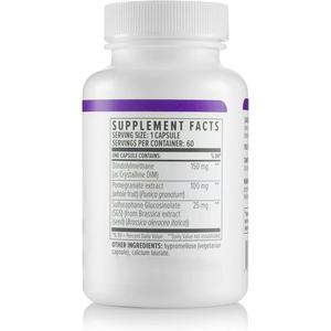 Sulforaphane Glucosinolate <strong>Nutraceuticals</strong> DIM Diindolylmethane Hormone Pomegranate Extract Capsules - Product Image 3