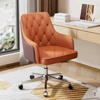 Chaise de bureau pivotante et réglable en hauteur avec dossier pour chambre, salle de réunion, bureau – En stock
