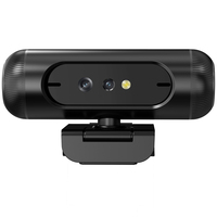 Caméra Web 2K avec capteur CMOS USB Face ID, microphone ENC intégré et autofocus pour Windows 10/11/12