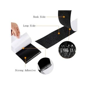 Bande auto-agrippante en nylon robuste pour chaussures de ski et de snowboard, double face auto-adhésive, tissu à haute adhérence - Product Image 3