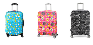BSCI sac de valise de protection fabriqué en usine Spandex housse de <span class=keywords><strong>bagage</strong></span> personnalisée - Product Image 3