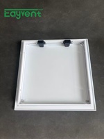 Plaque d'accès en aluminium à fermeture magnétique, ouverture par pression, pour cloison sèche, trappe d'inspection de plafond dissimulée pour la décoration intérieure