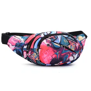 Bán Buôn Tùy Chỉnh Logo Giá Rẻ Thời Trang Unisex Thiết Kế Fanny Pack Thể Thao Ngoài Trời Mang Nhãn Hiệu Eo Bag