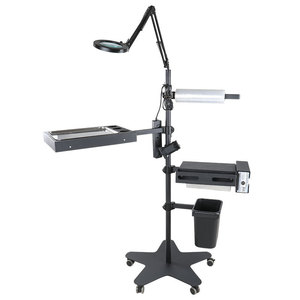 Chariot de rangement multifonctionnel en alliage d'aluminium Dongpin Beauty pour salon de beauté et équipement de maquillage permanent - Product Image 2