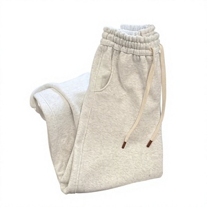 Premium Unisex Baggy Fleece <b>Trousers</b> Oversized Winter Sweatpants Loose Fit Casual Streetwear <b>Joggers</b> - Product Image 3