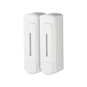 Interhansa Wall Mounted Soap Dispenser 1000Ml Hand Press Refillable Bottle For Hotel Bathroom - Product Image 2