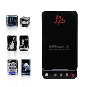 Lybga Tinh thể thủy tinh 3D 3D bên trong khắc laser khắc đánh dấu Máy Cụ thể làm mát không khí ánh sáng kèm theo in ảnh - Product Image 6